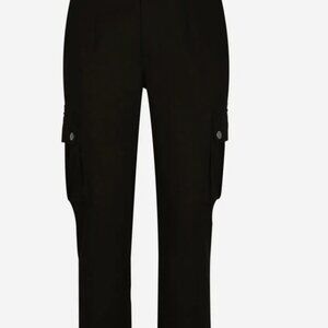 NWT Dolce & Gabbana Black Mens Cotton cargo pants Size 46